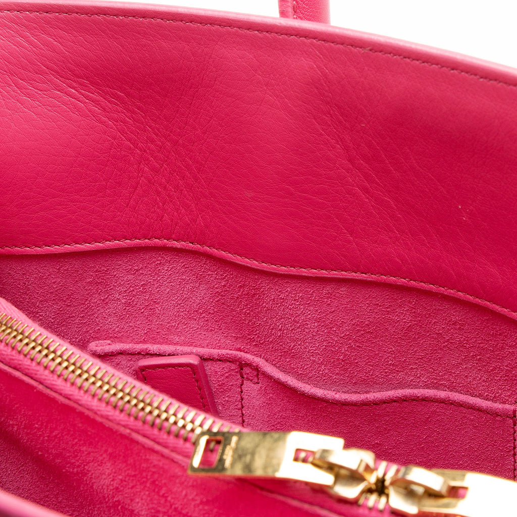 Saint Laurent Calfskin Sac De Jour Small Tote (SHF-avIwVJ)