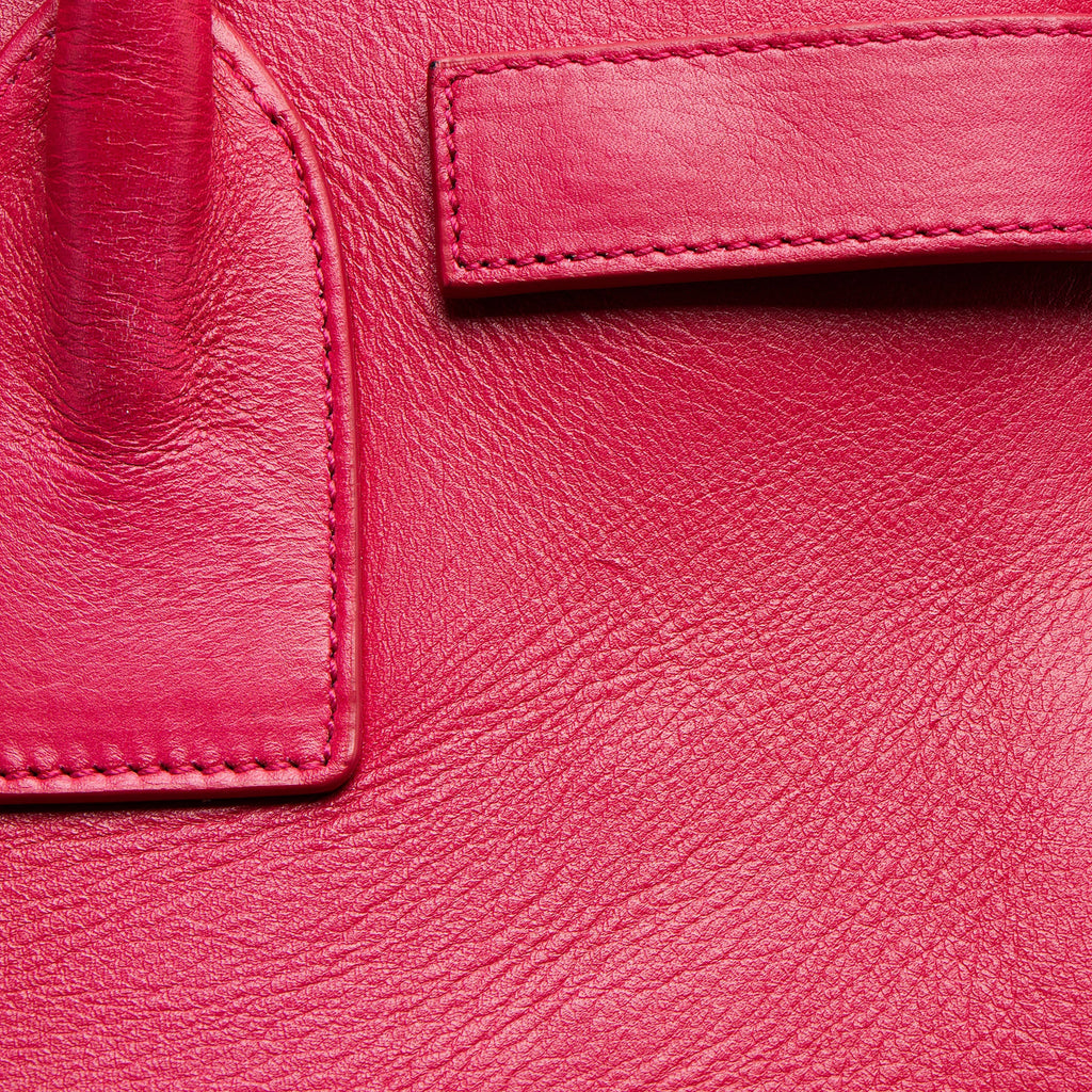 Saint Laurent Calfskin Sac De Jour Small Tote