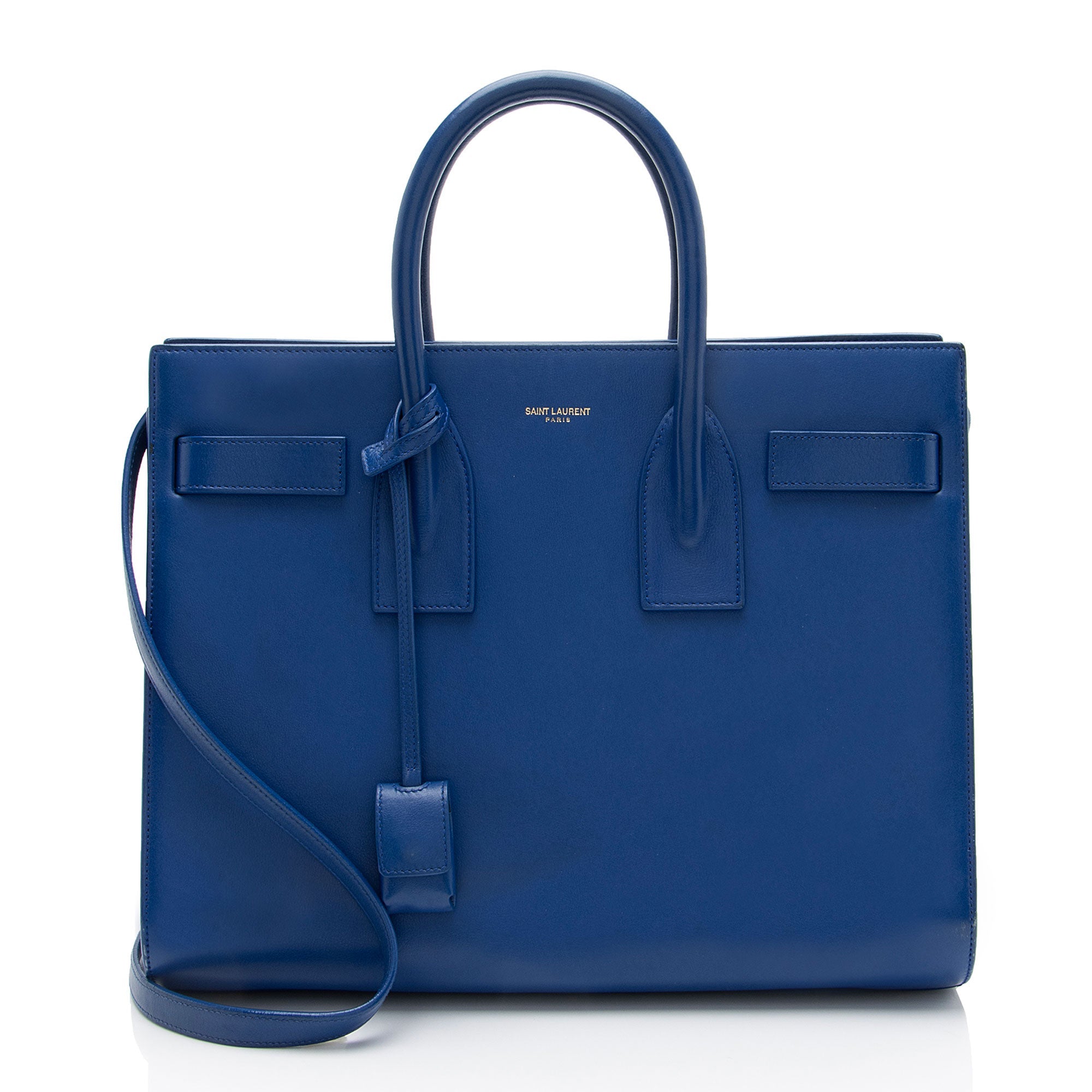 Saint Laurent Calfskin Small Sac De Jour Tote
