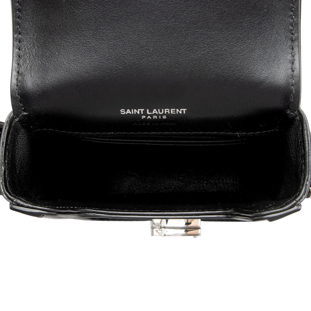 Saint Laurent Calfskin Solferino Mini Bag