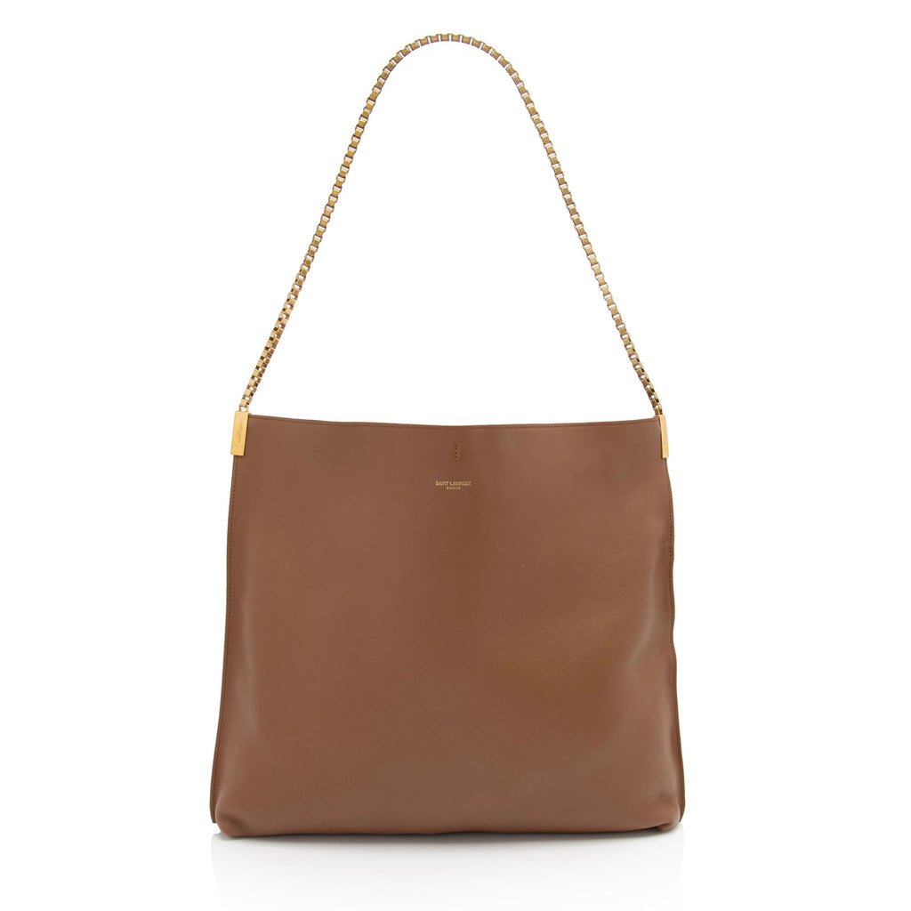 Saint Laurent Calfskin Suzanne Medium Hobo (SHF-m9DTH9)