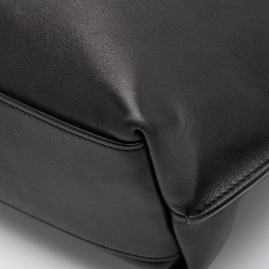 Saint Laurent Calfskin Tag Hobo (SHF-Kfbwfp)