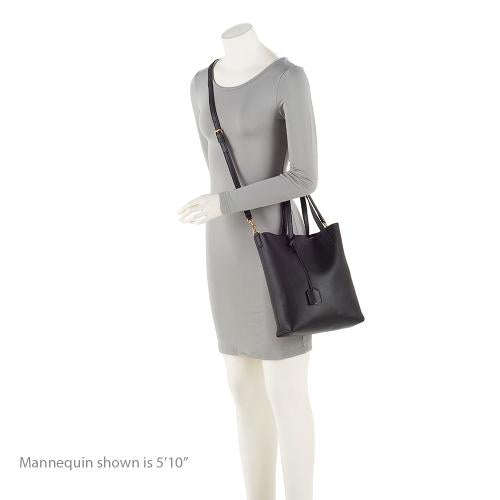 Saint Laurent Calfskin Toy Shopping Tote (SHF-21144)