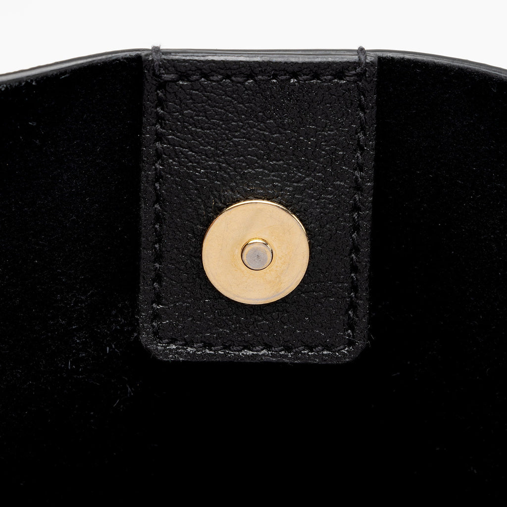 Saint Laurent Calfskin Toy Shopping Tote (SHF-v5wS8m)