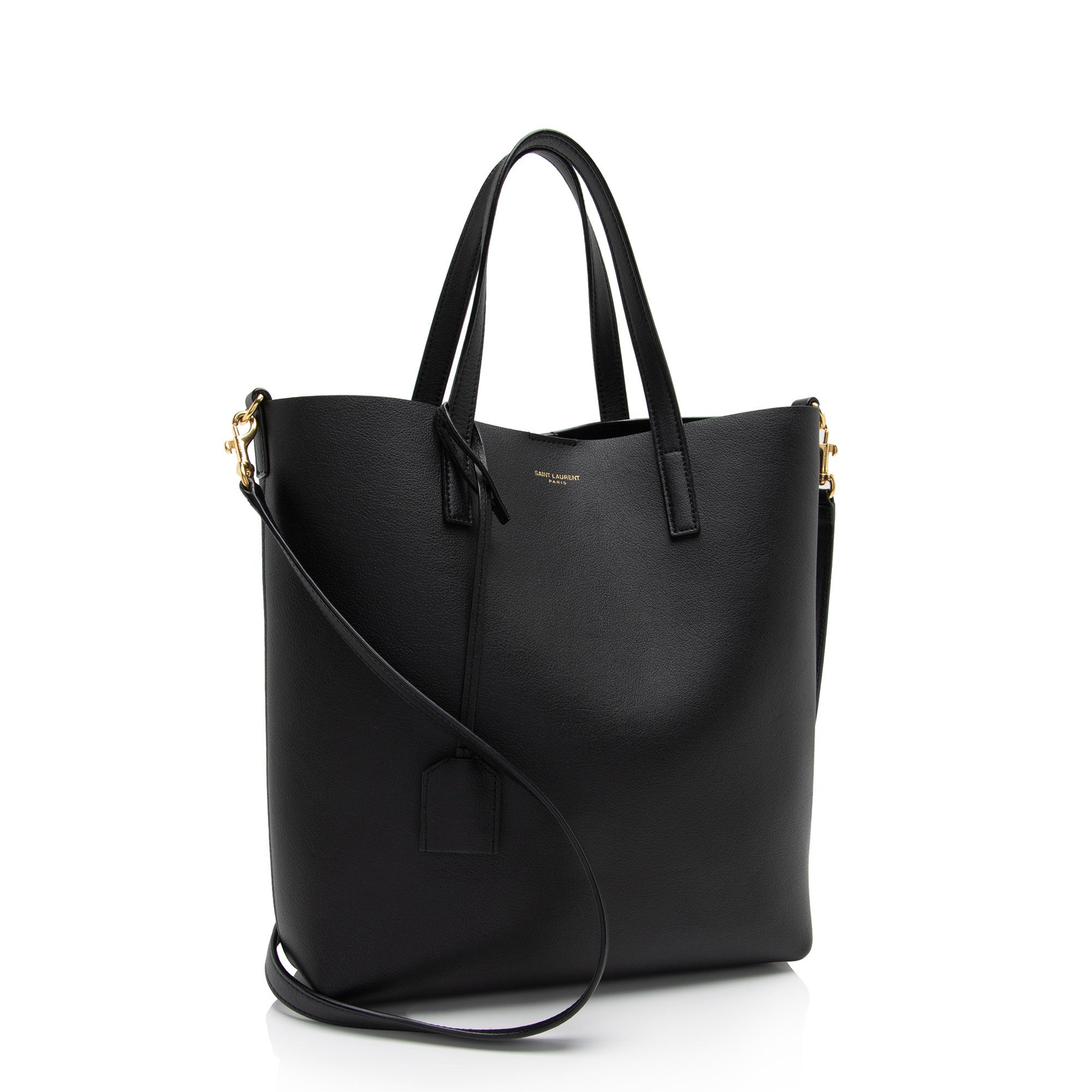 Saint Laurent Calfskin Toy Shopping Tote (SHF-Txsnak)