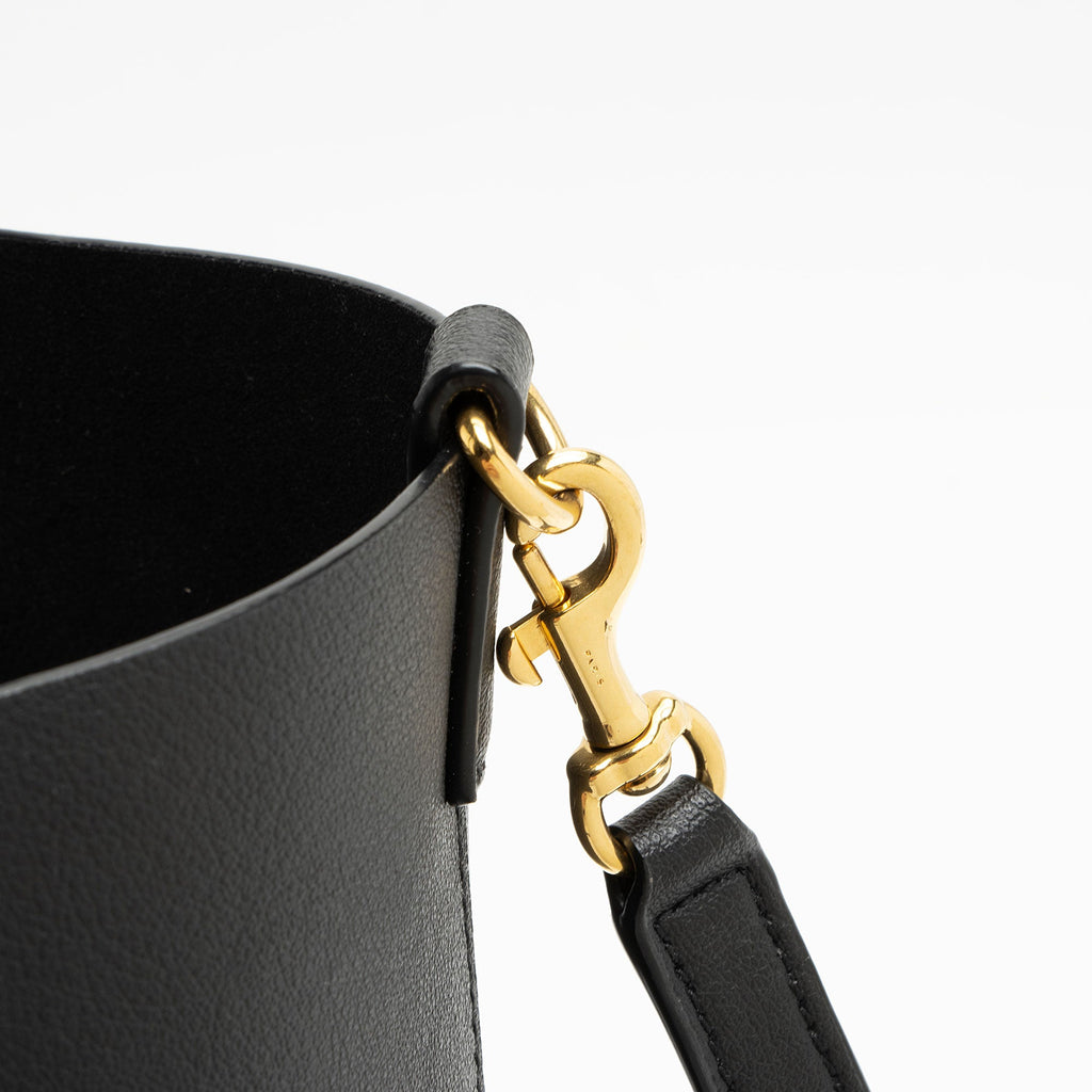 Saint Laurent Calfskin Toy Shopping Tote