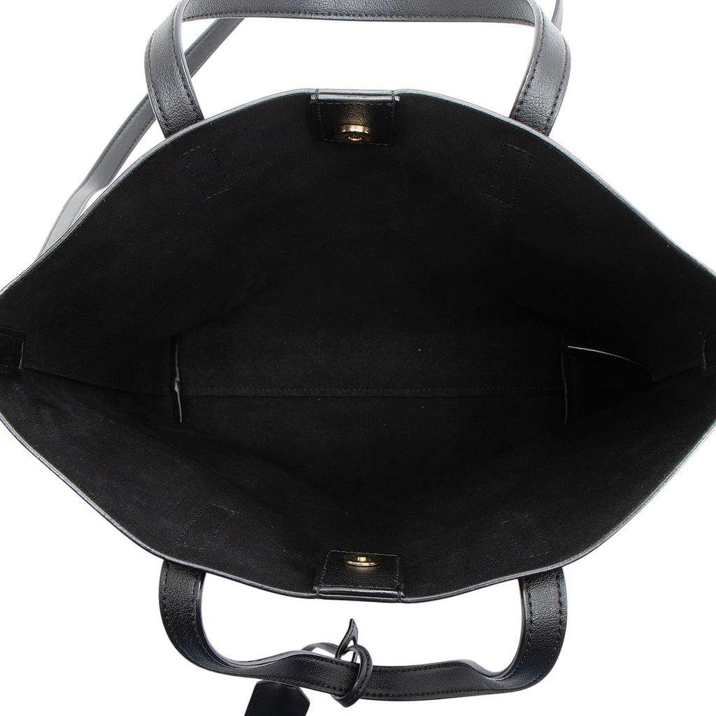 Saint Laurent Calfskin Toy Shopping Tote