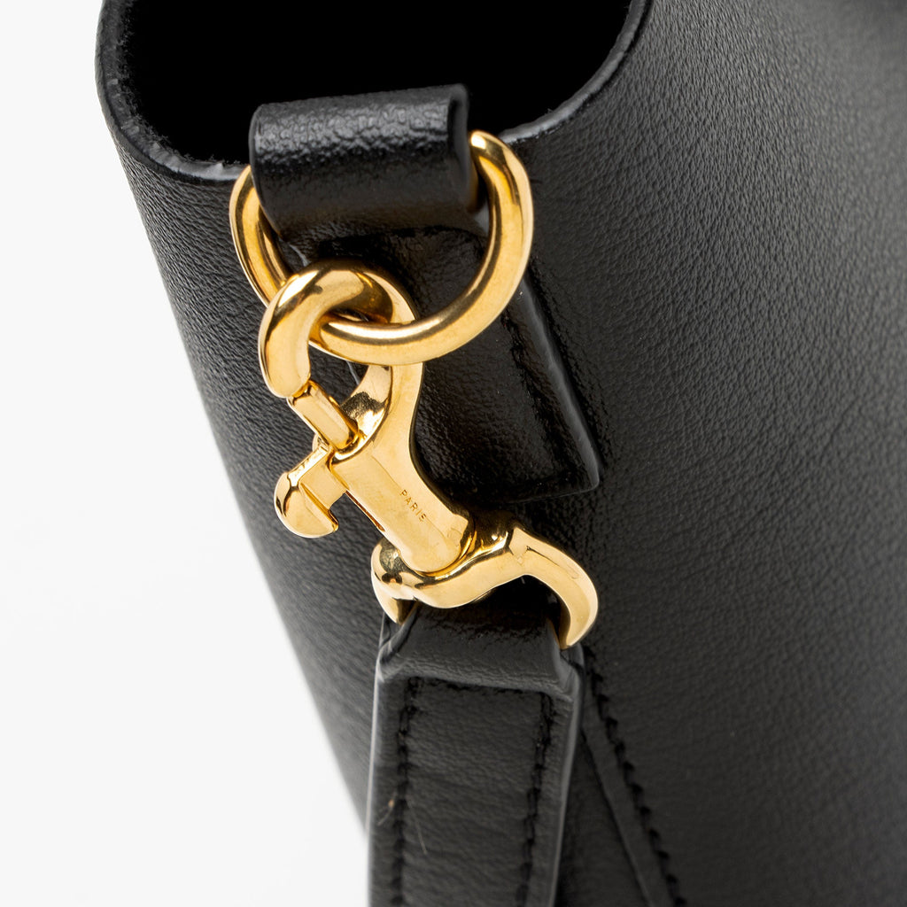 Saint Laurent Calfskin Toy Shopping Tote
