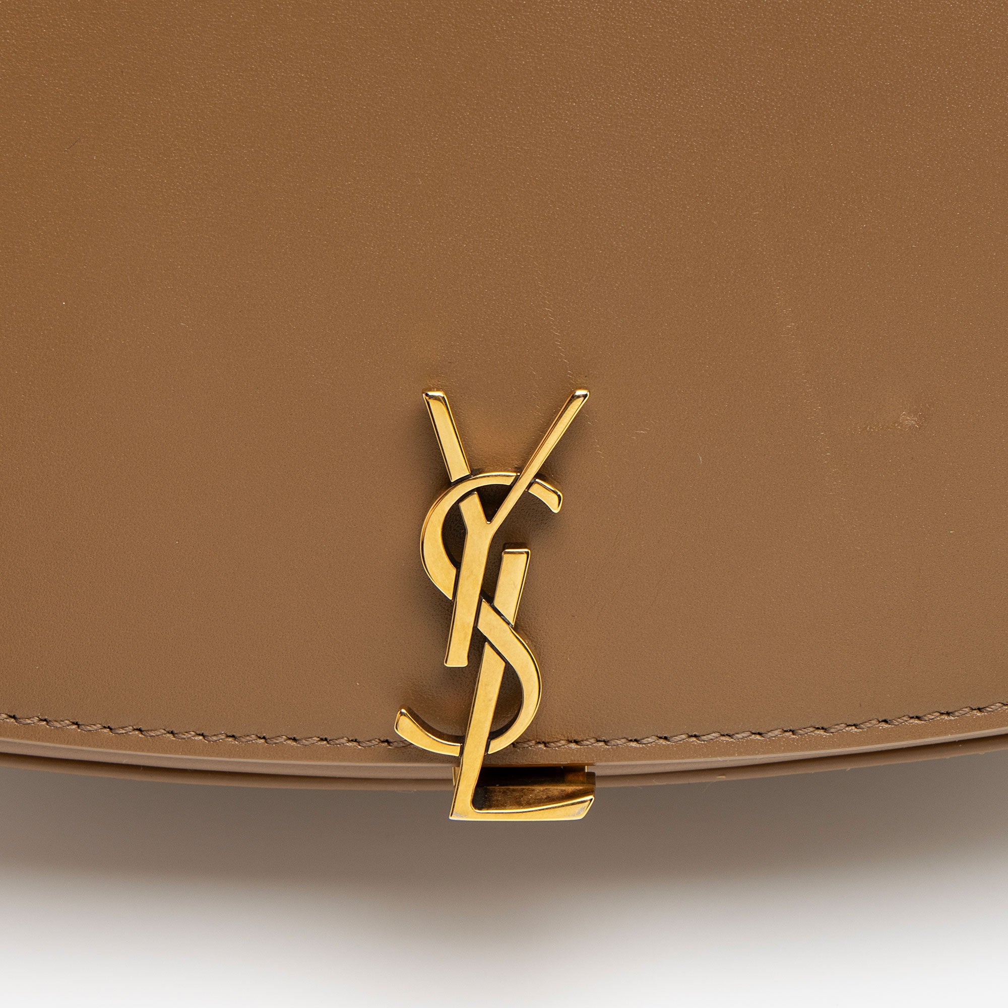 Saint Laurent Calfskin Voltaire Mini Shoulder Bag (SHF-BQWbaX)