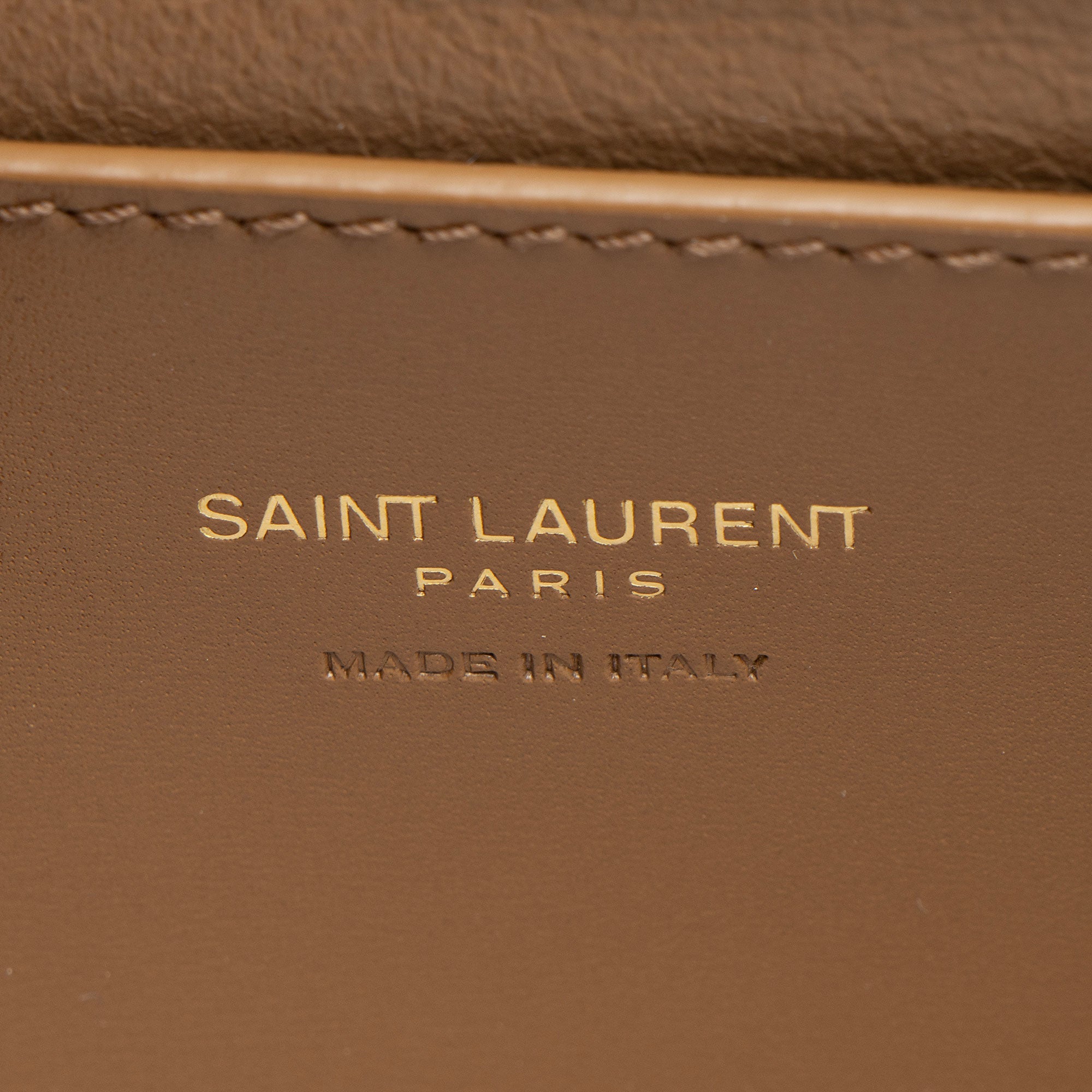 Saint Laurent Calfskin Voltaire Mini Shoulder Bag (SHF-BQWbaX)