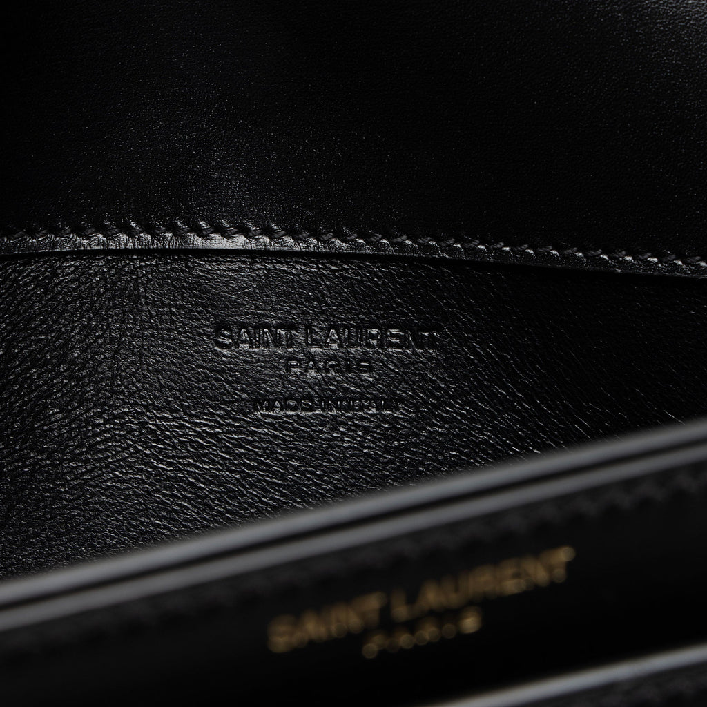 Saint Laurent Calfskin Voltaire Shoulder Bag