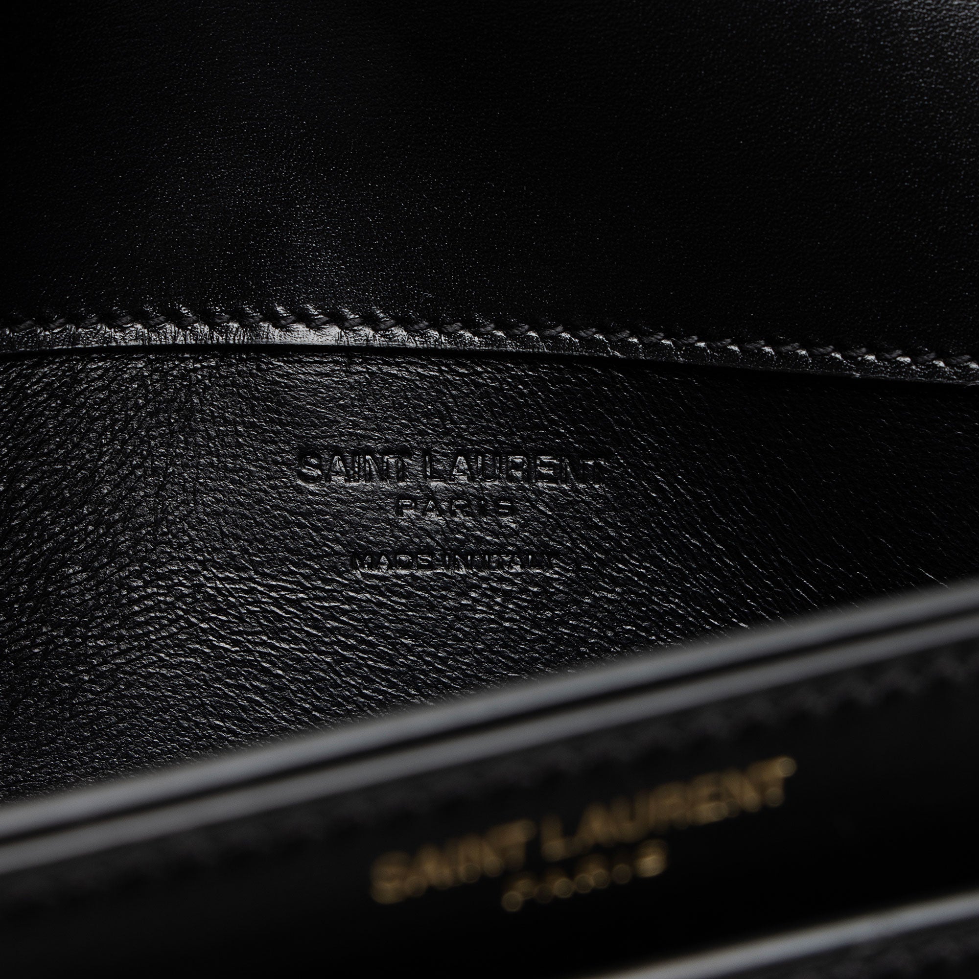Saint Laurent Calfskin Voltaire Shoulder Bag
