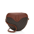 Saint Laurent Le Monogram Canvas Calfskin Sac Coeur Crossbody (SHF-IzwoNK)