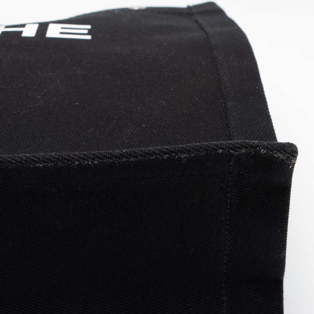 Saint Laurent Canvas Calfskin Rive Gauche Large Tote