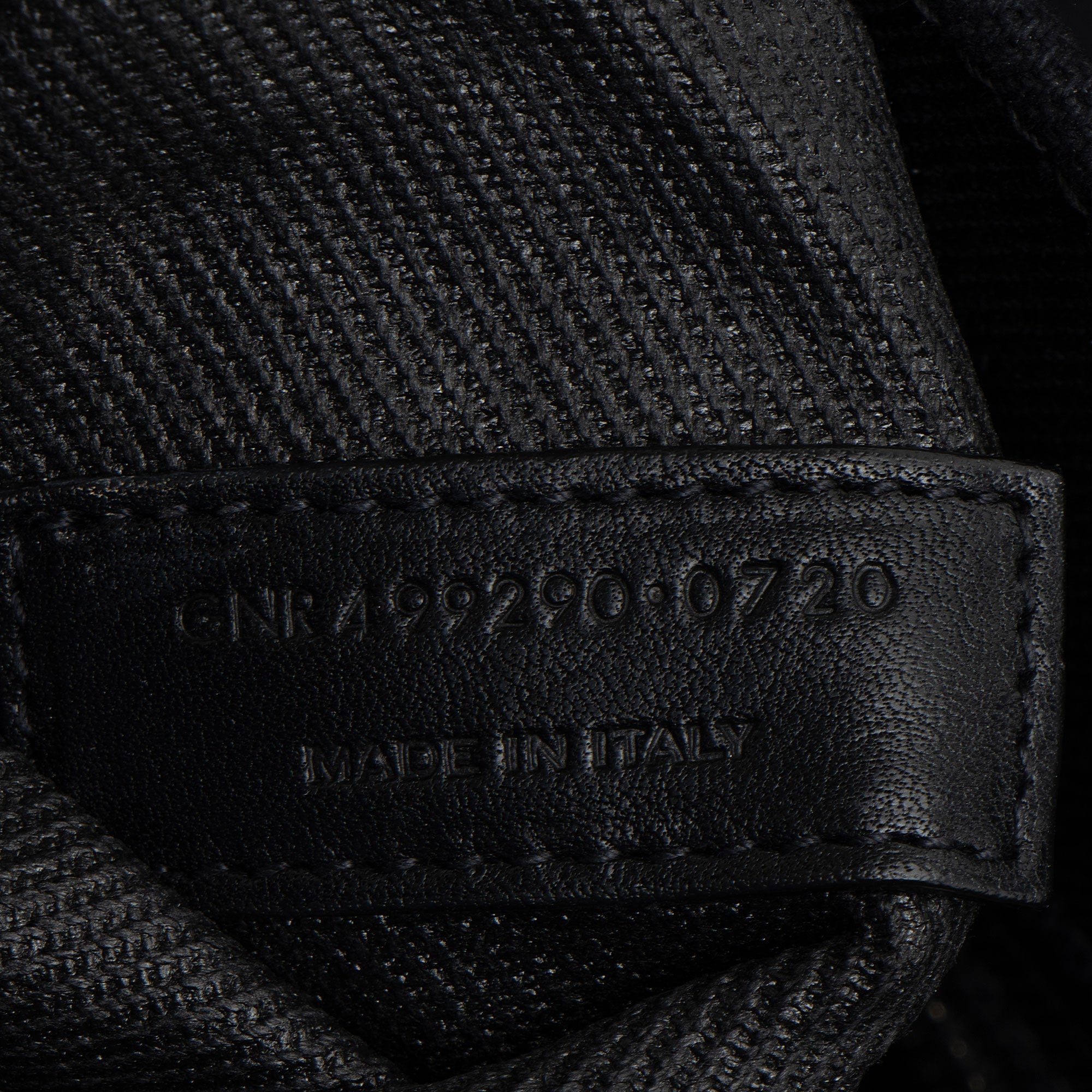 Saint Laurent Canvas Calfskin Rive Gauche Large Tote