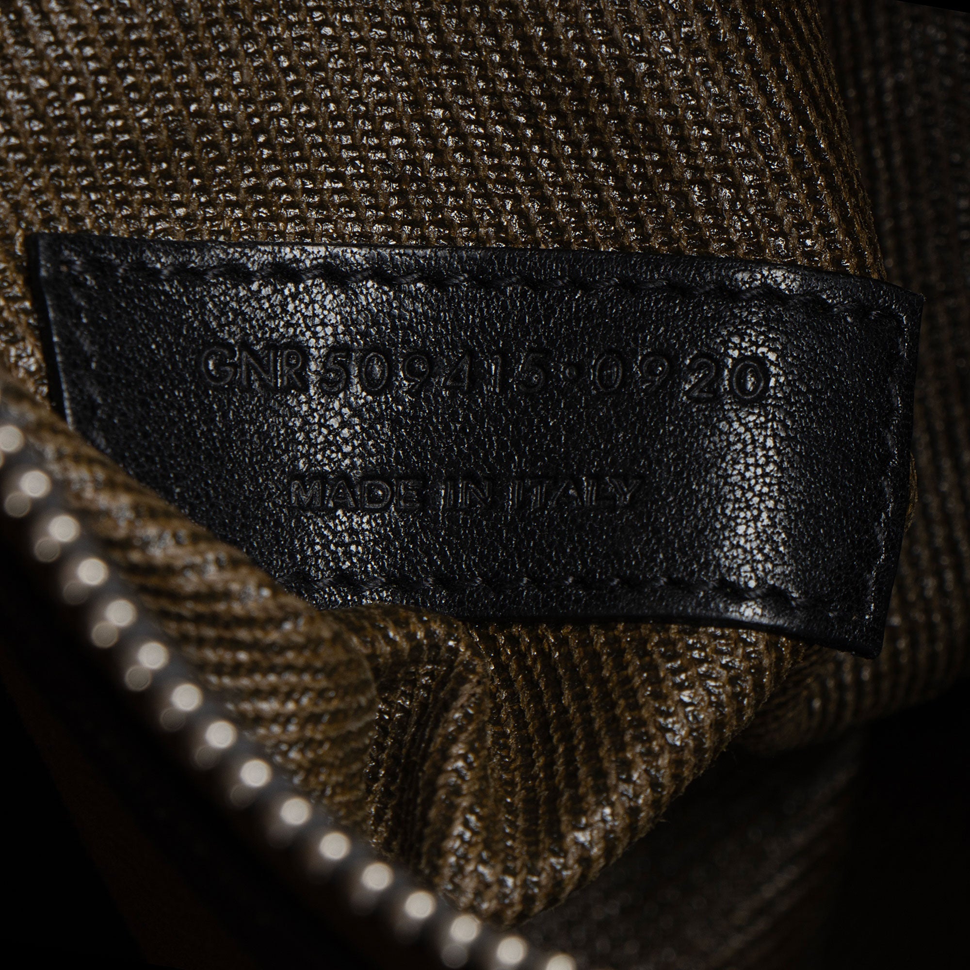 Saint Laurent Canvas Calfskin Rive Gauche Large Tote