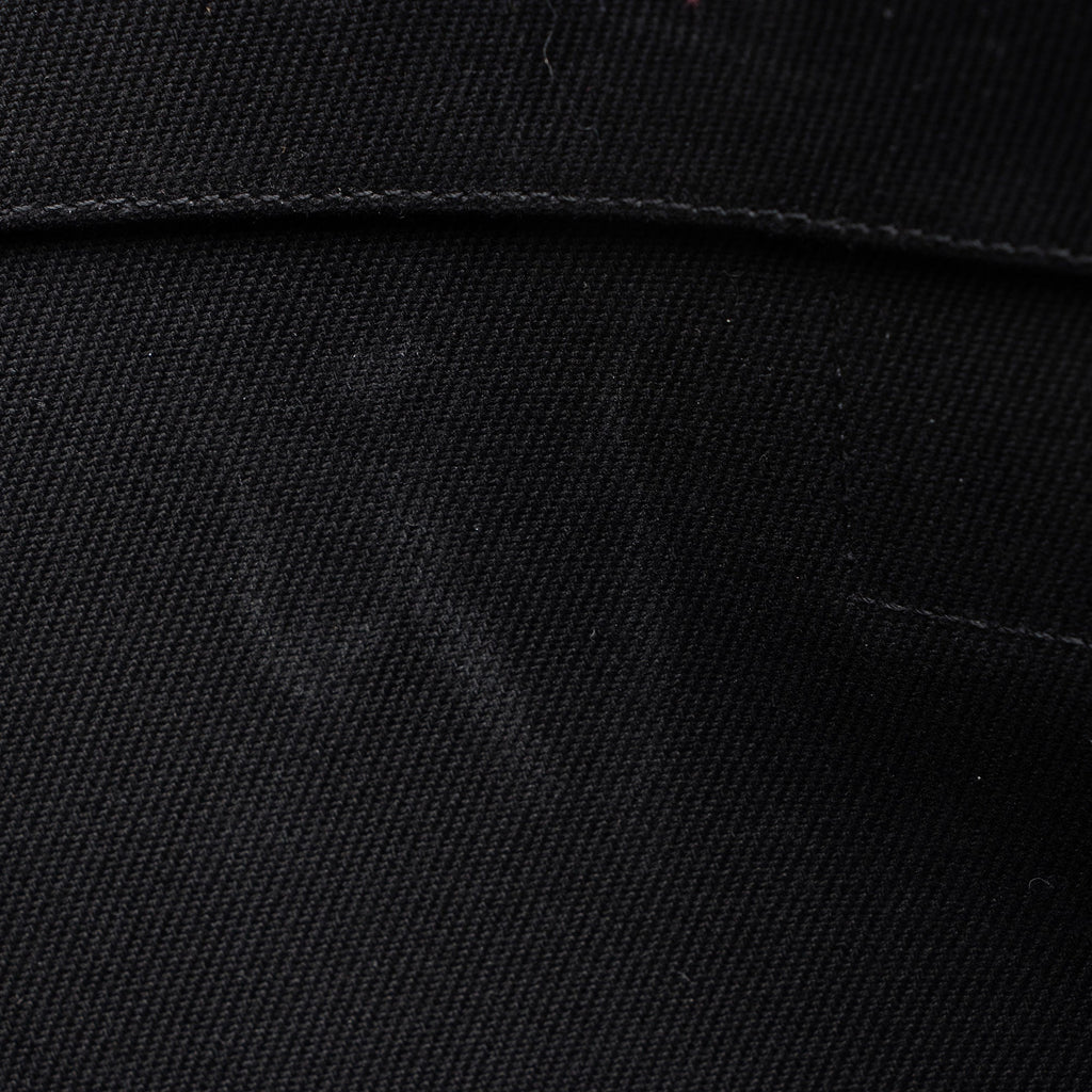 Saint Laurent Canvas Calfskin Rive Gauche Large Tote