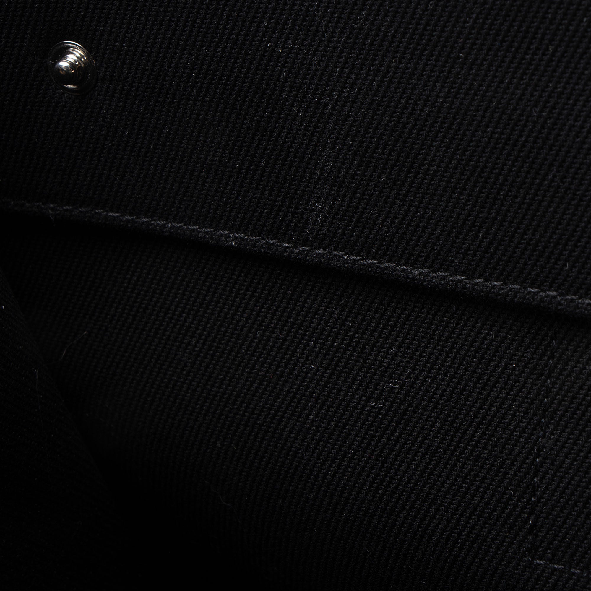 Saint Laurent Canvas Calfskin Rive Gauche Large Tote