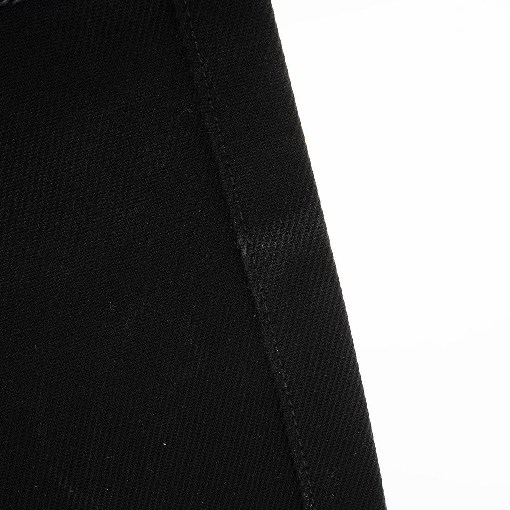 Saint Laurent Canvas Calfskin Rive Gauche Large Tote