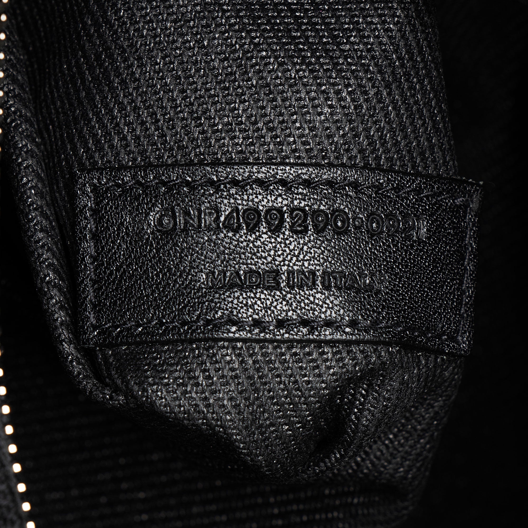 Saint Laurent Canvas Calfskin Rive Gauche Large Tote