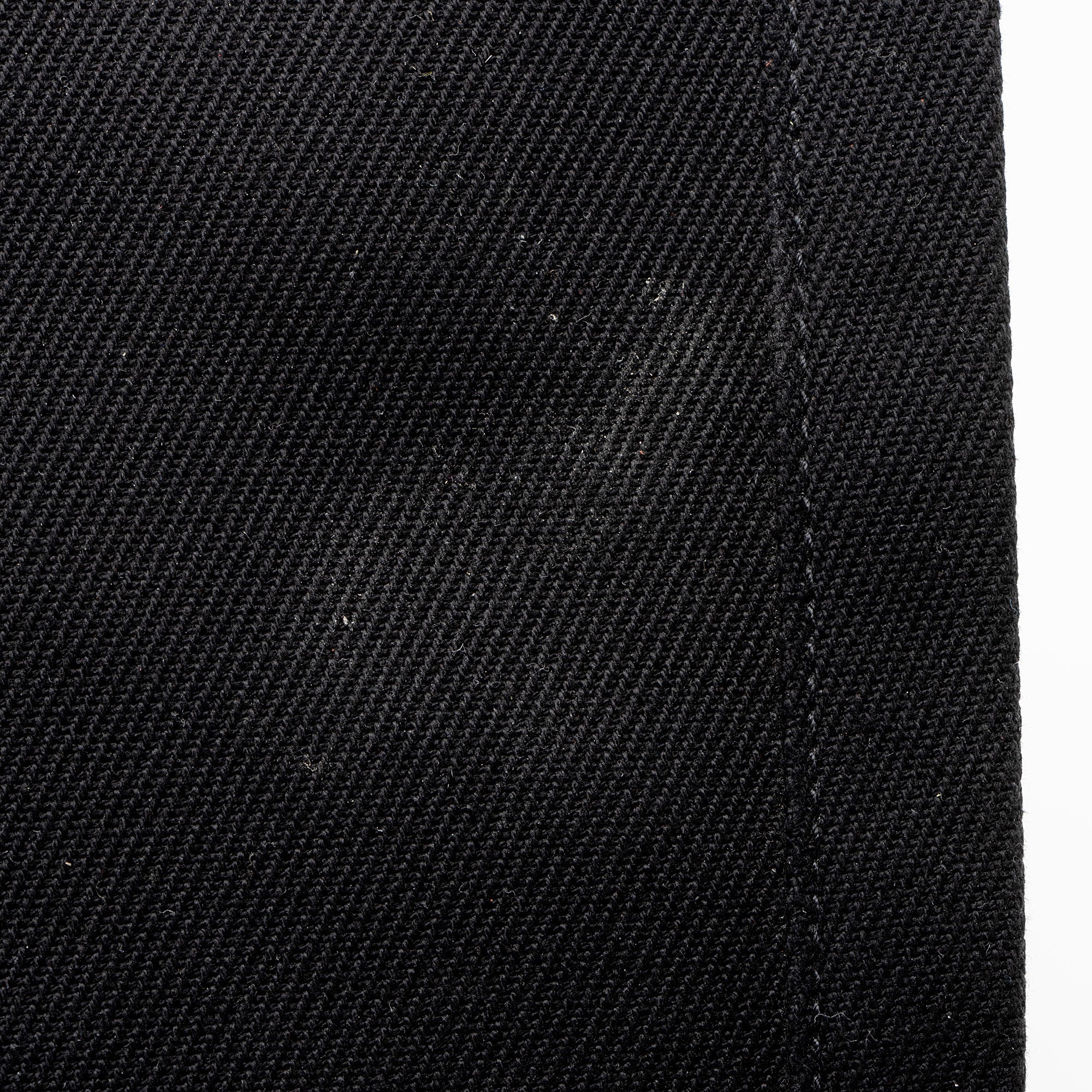 Saint Laurent Canvas Calfskin Rive Gauche Large Tote