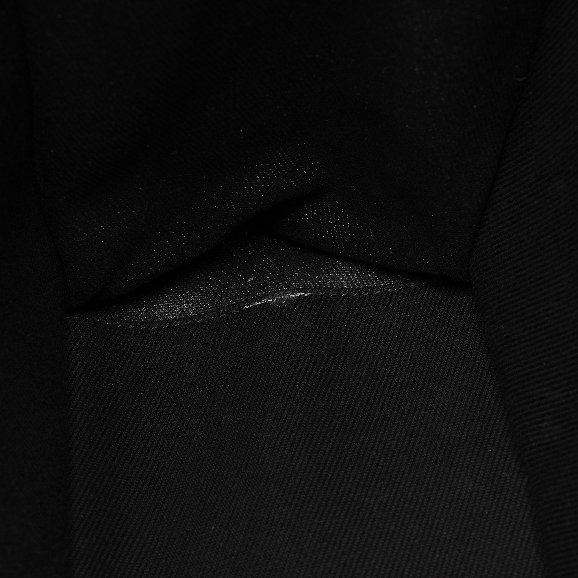 Saint Laurent Linen Calfskin Rive Gauche N/S Tote