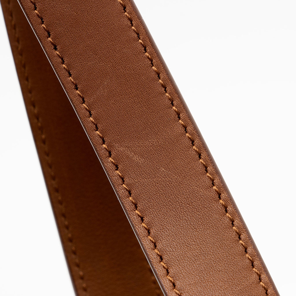 Saint Laurent Canvas Calfskin Trapezoid Rive Gauche Tote