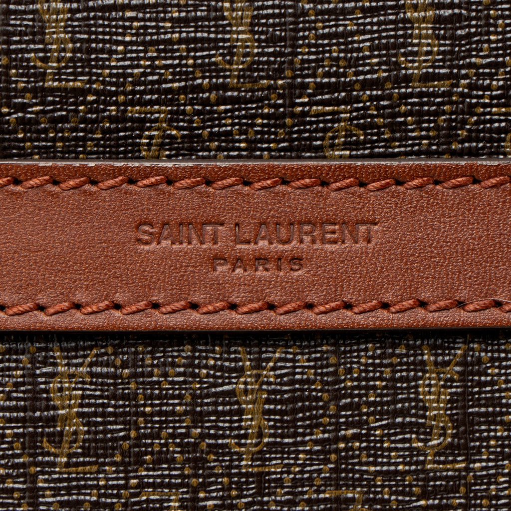Saint Laurent Coated Canvas Le Monogramme Medium Camera Bag