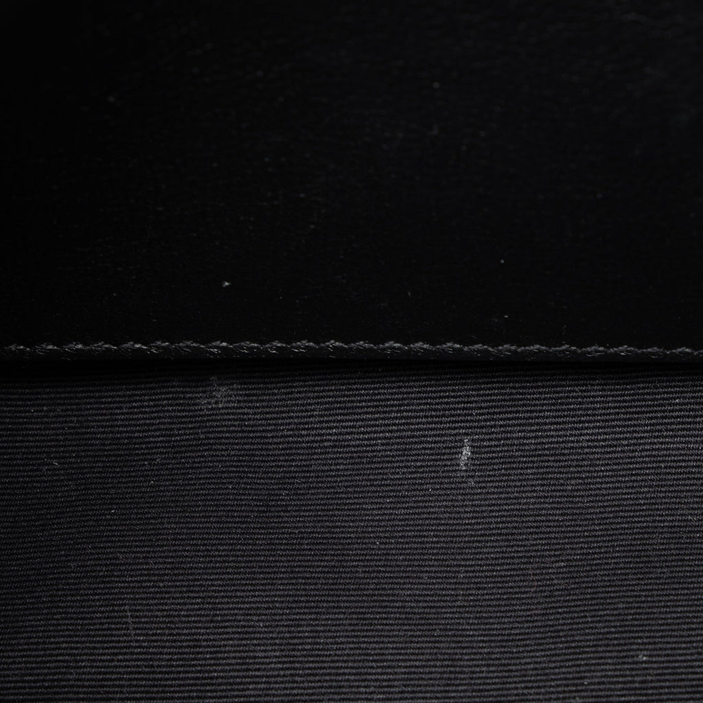 Saint Laurent Crinkled Calfskin Monogram Niki Baby Shoulder Bag (SHF-6jT1UC)