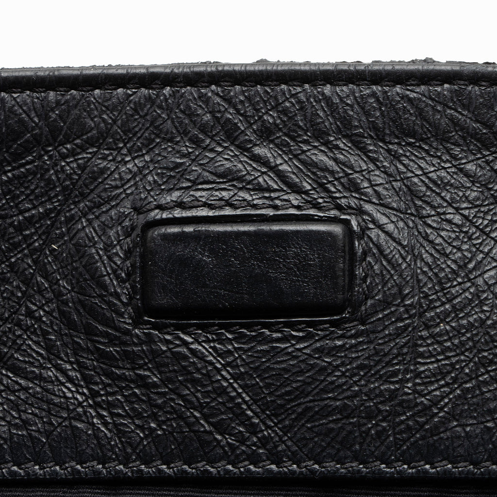 Saint Laurent Crinkled Calfskin Monogram Niki Large Shopping Tote