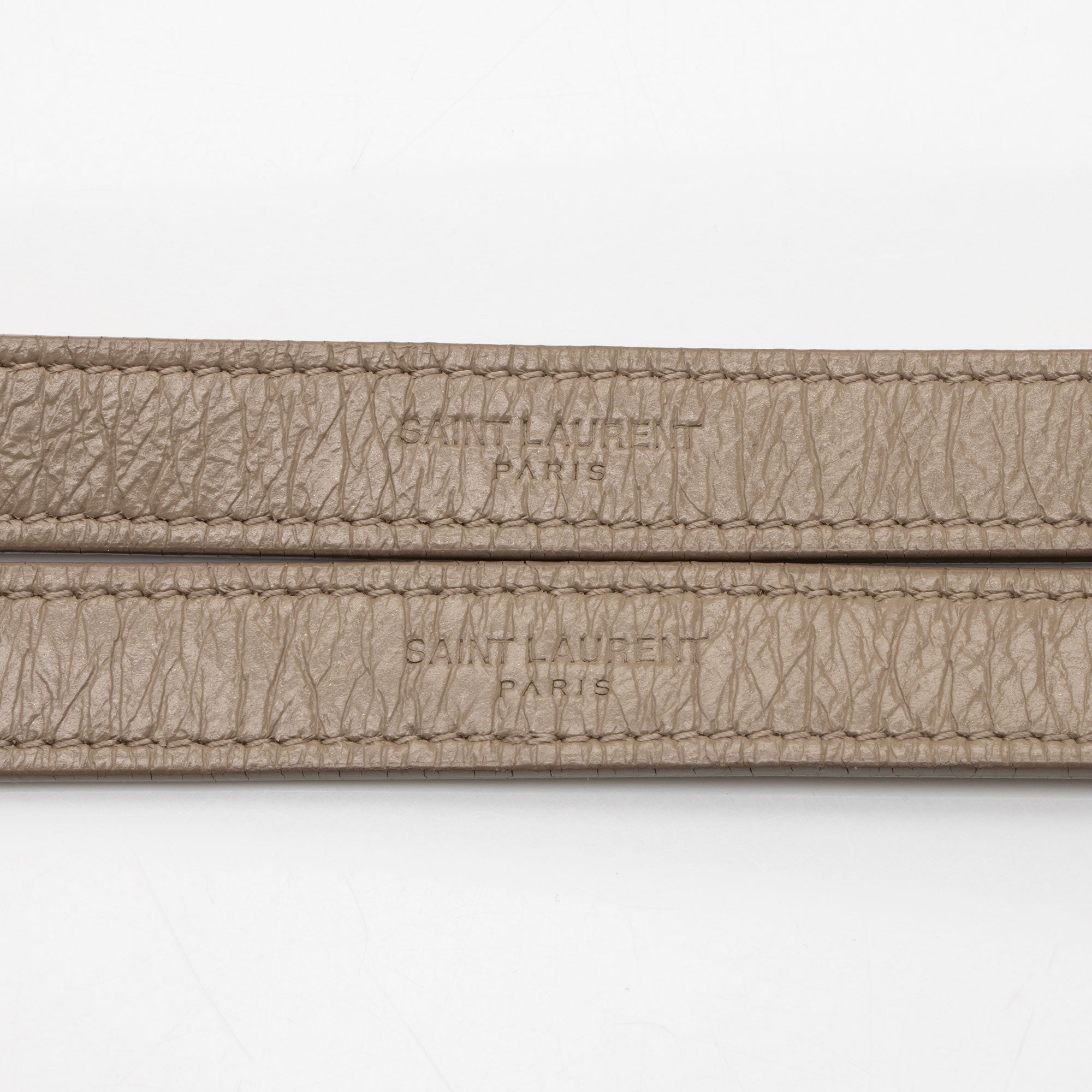 Saint Laurent Crinkled Calfskin Monogram Niki Medium Shoulder Bag