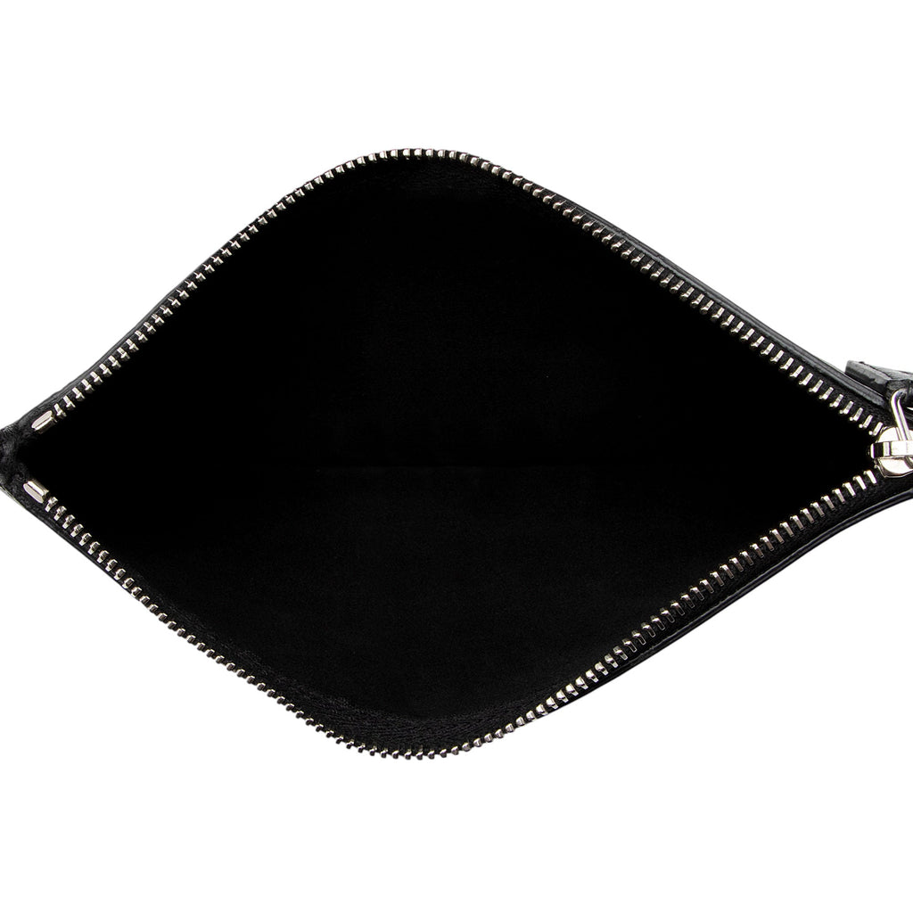 Saint Laurent Croc Embossed Calfskin Large Shopping Tote