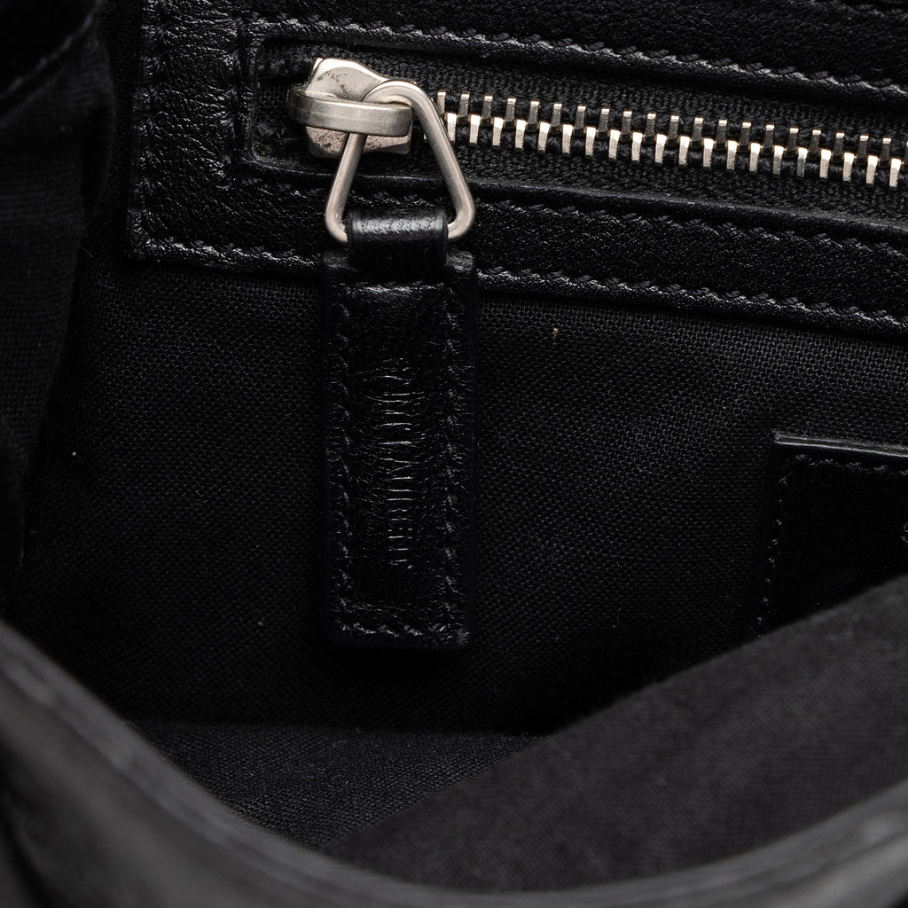 Saint Laurent Croc Embossed Lambskin Festival Backpack (SHF-8lf36x)