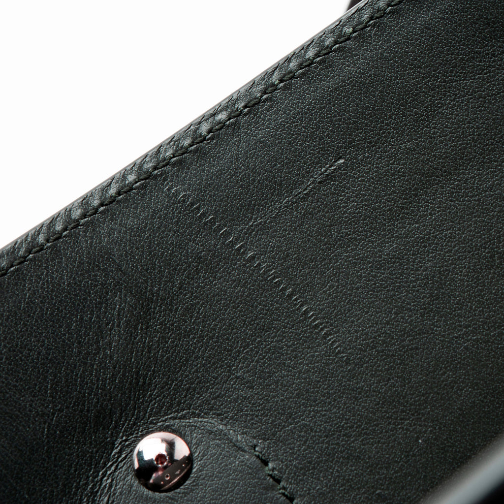 Saint Laurent Croc Embossed Leather Sac De Jour Baby Tote