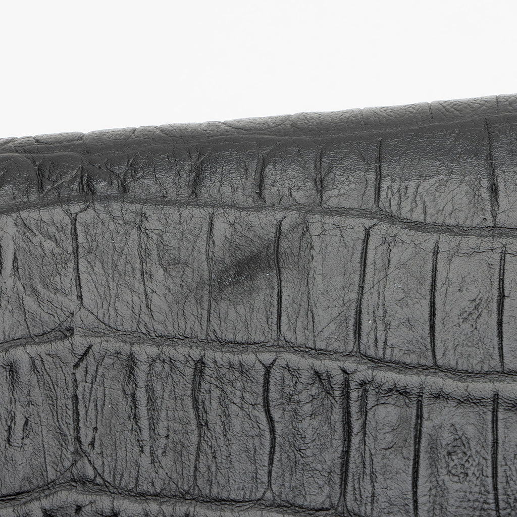 Saint Laurent Croc Embossed Leather Sac De Jour Small Tote