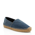 Saint Laurent Denim Monogram Espadrilles - Size 7 / 37