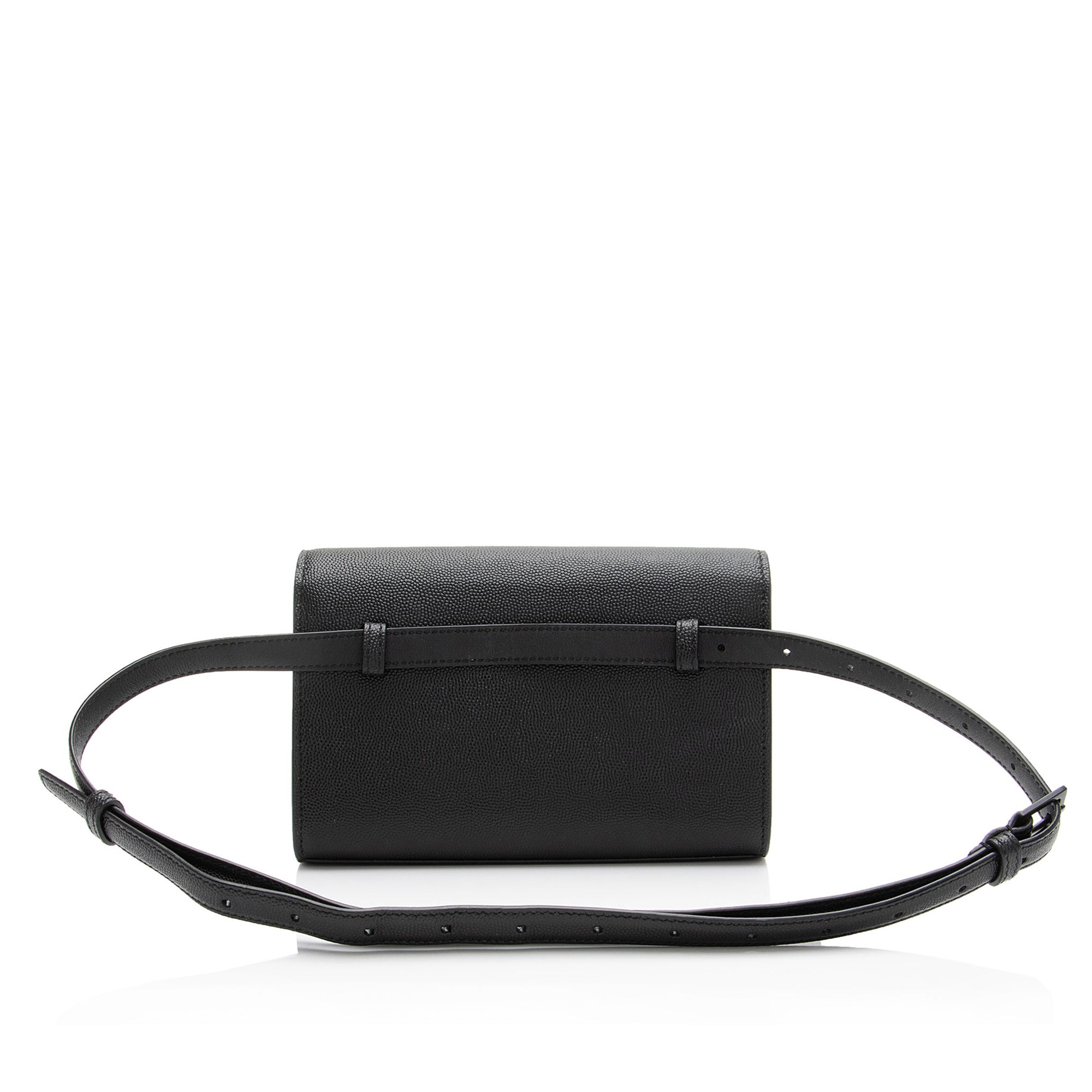 Saint Laurent Grain De Poudre Monogram Kate Belt Bag