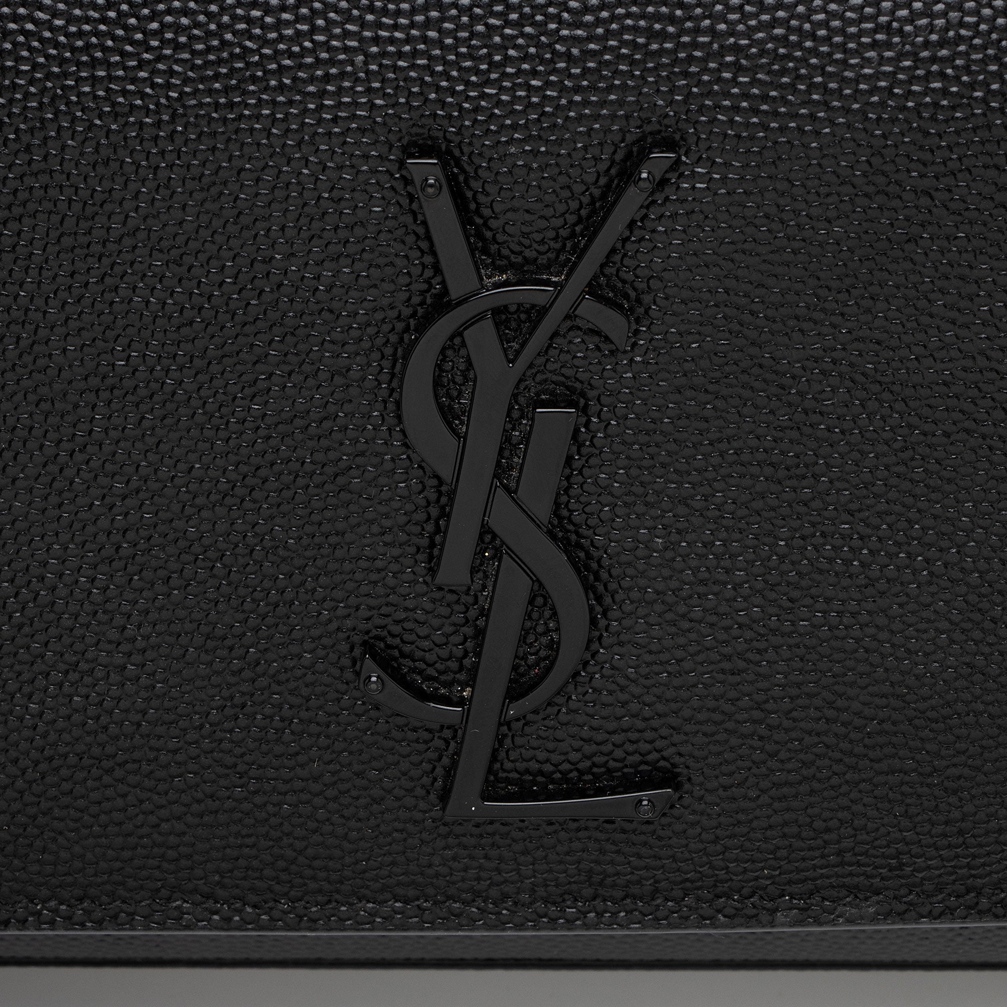 Saint Laurent Grain De Poudre Monogram Kate Belt Bag