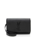 Saint Laurent Grain De Poudre Monogram Kate Belt Bag