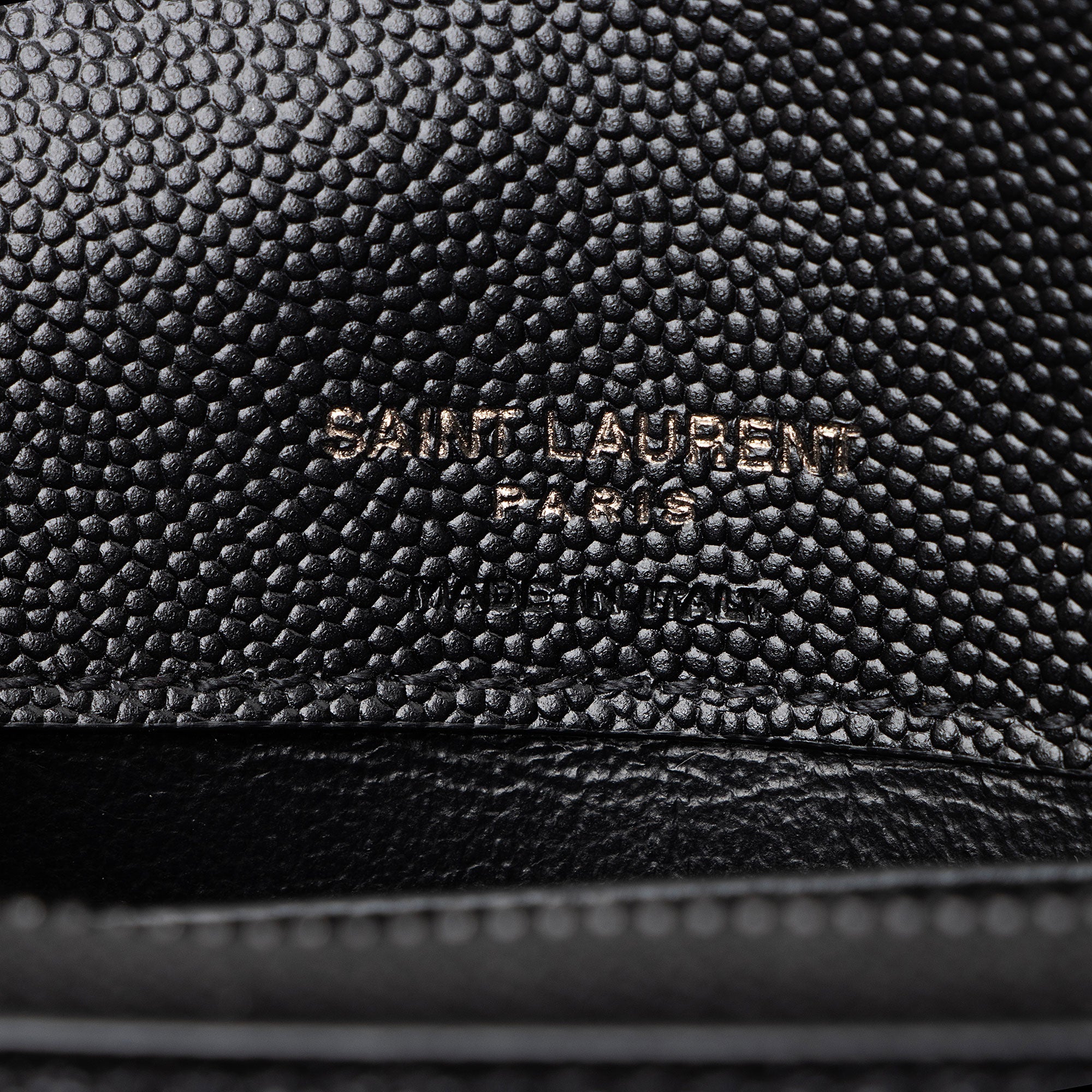 Saint Laurent Grain De Poudre Monogram Kate Belt Bag