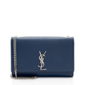 Saint Laurent Grain de Poudre Monogram Kate Medium Shoulder Bag