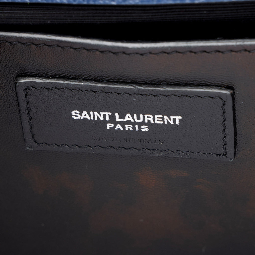 Saint Laurent Grain de Poudre Monogram Kate Medium Shoulder Bag