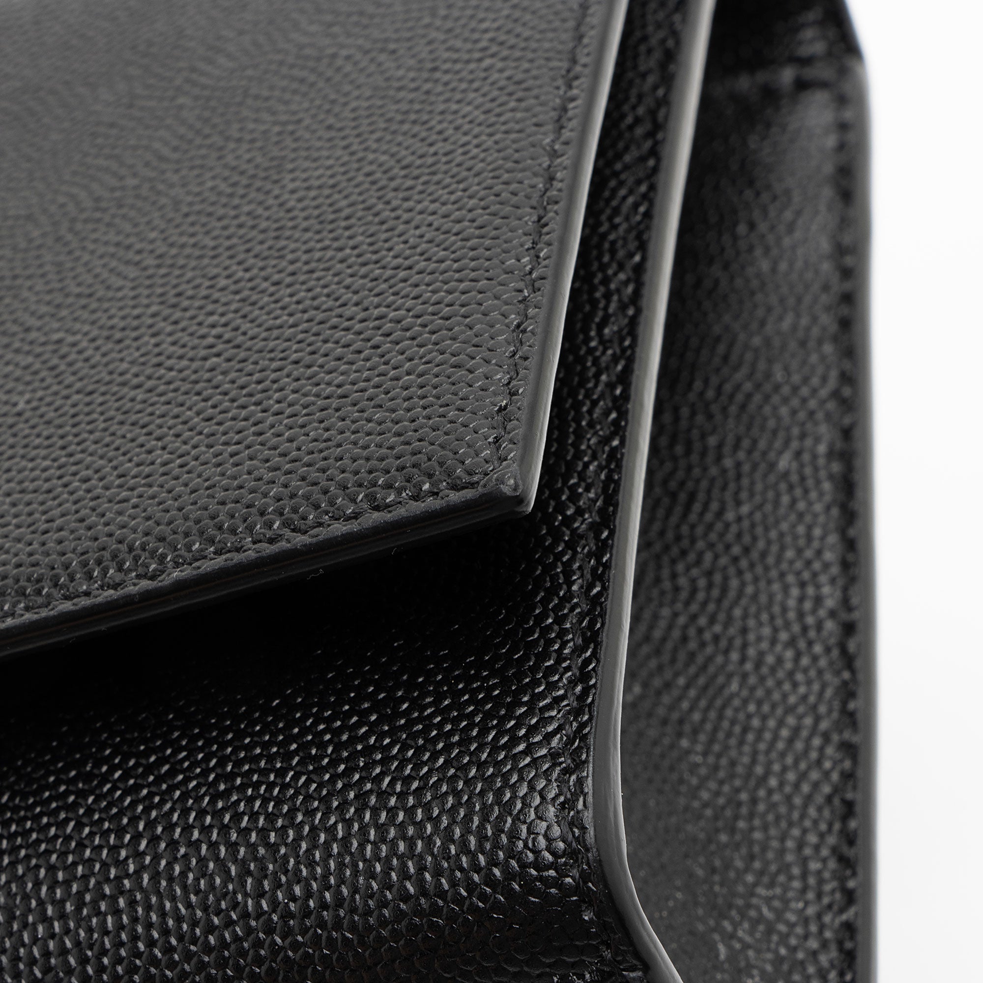 Saint Laurent Grain de Poudre Monogram Kate Small Shoulder Bag