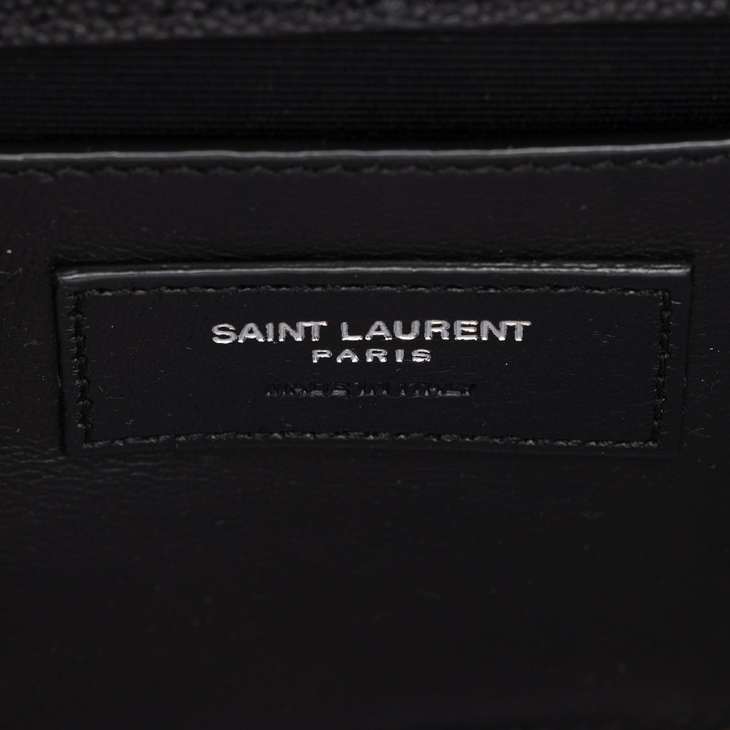 Saint Laurent Grain de Poudre Monogram Kate Small Shoulder Bag