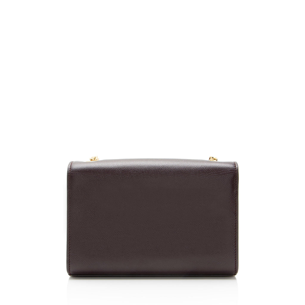 Saint Laurent Grain de Poudre Monogram Kate Small Shoulder Bag