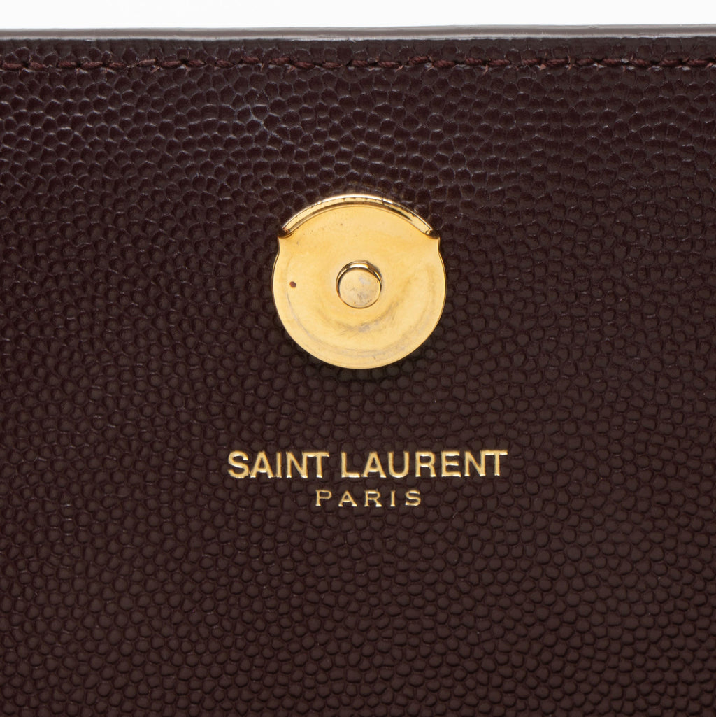 Saint Laurent Grain de Poudre Monogram Kate Small Shoulder Bag