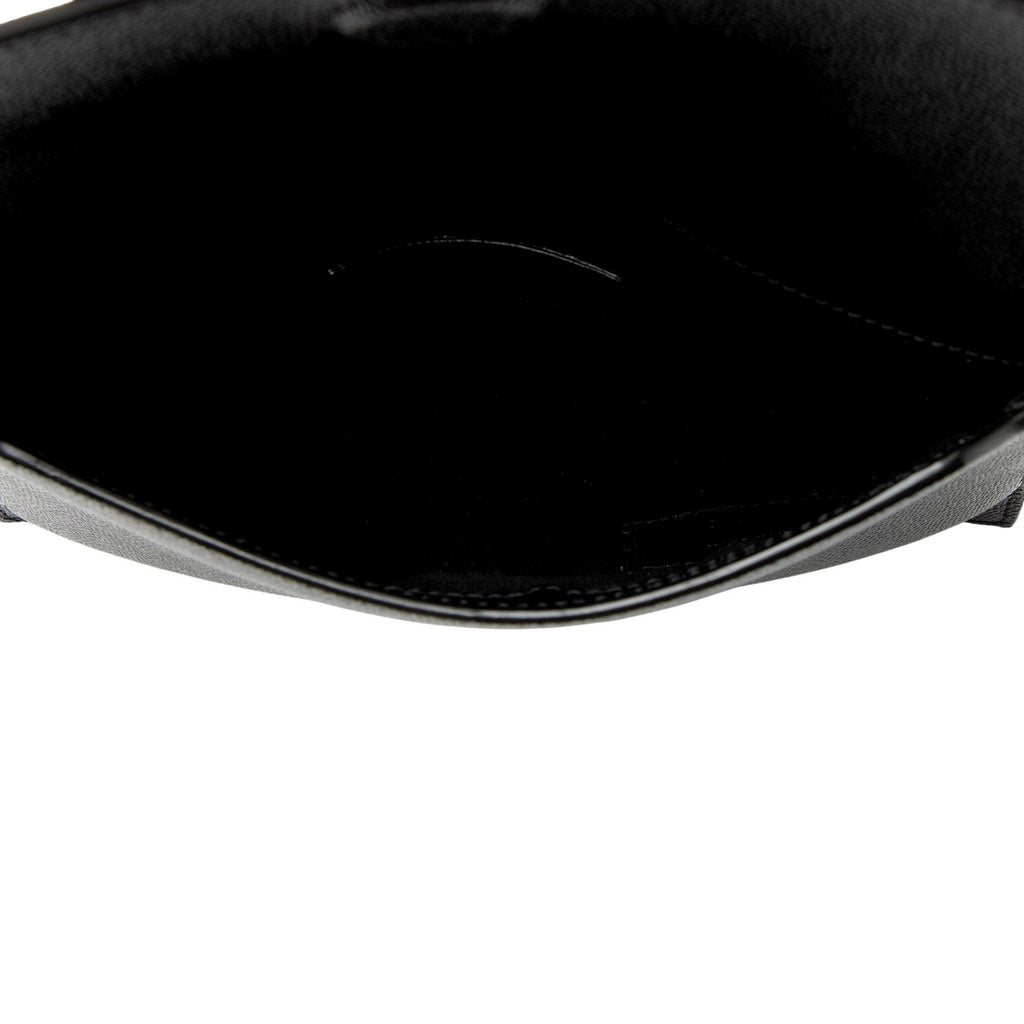 Saint Laurent Grain de Poudre Monogram Uptown Baby Pouch