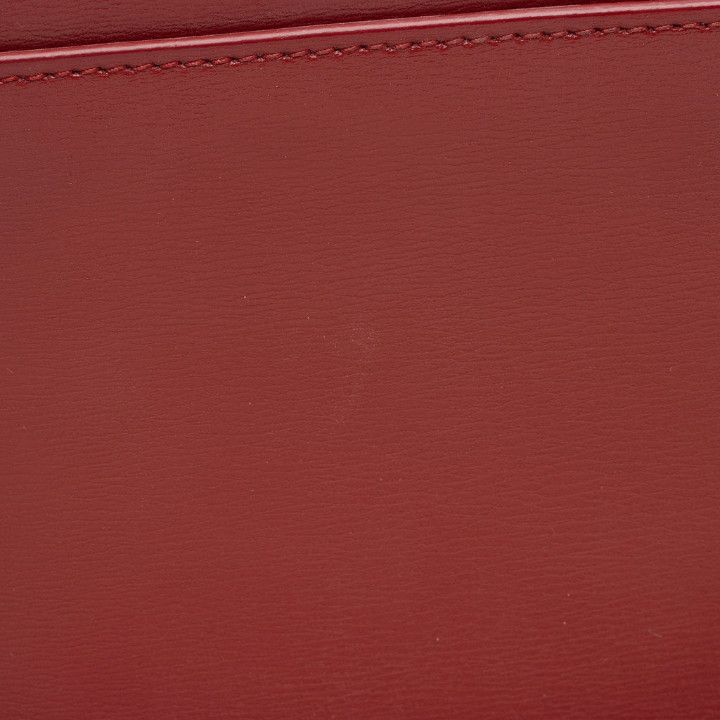 Saint Laurent Grained Calfskin Monogram Sunset Medium Shoulder Bag