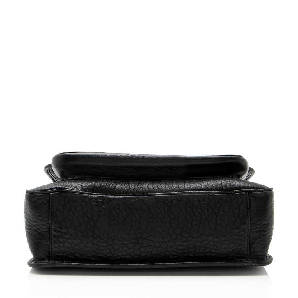 Saint Laurent Grained Lambskin Monogram Niki Large Shoulder Bag