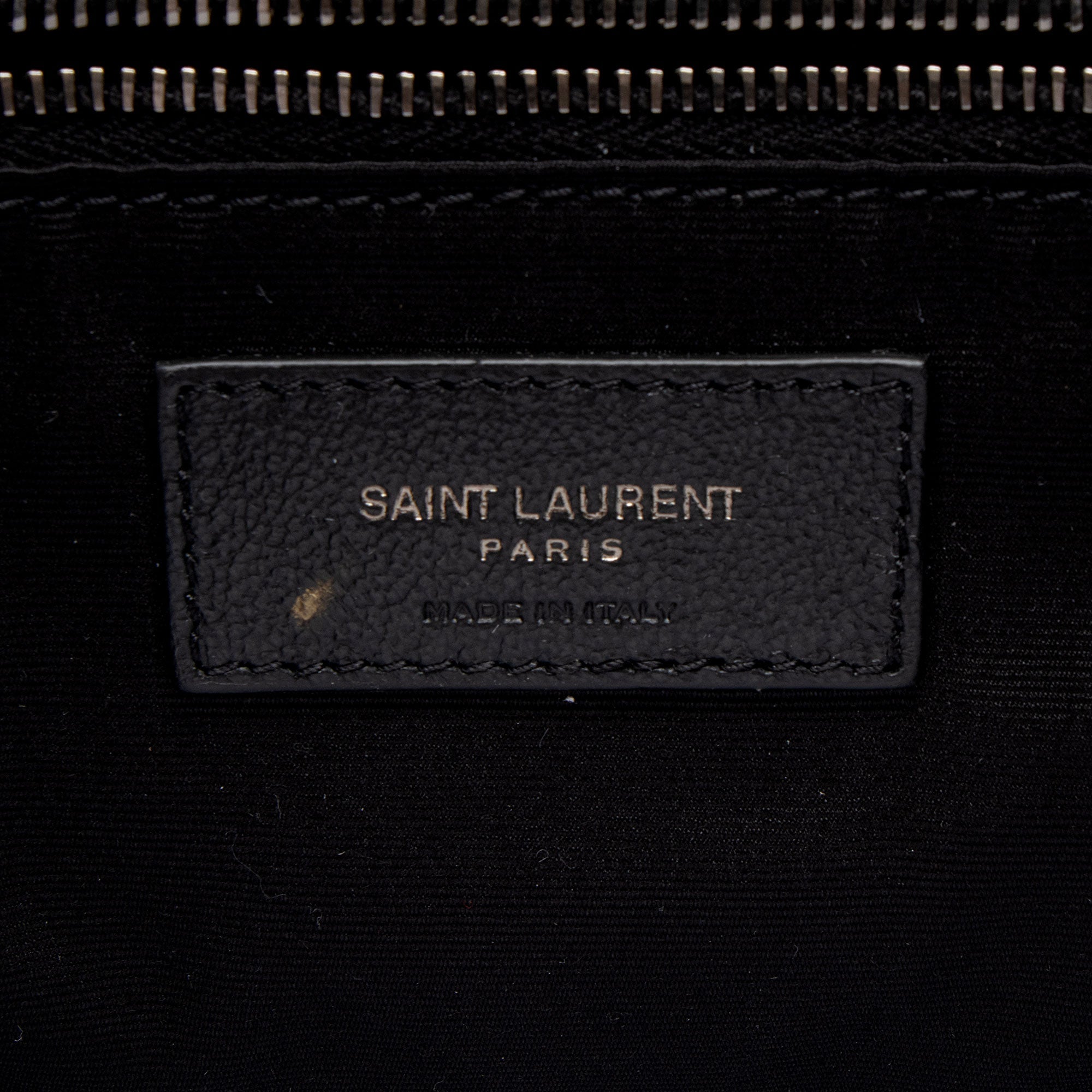 Saint Laurent Grained Lambskin Monogram Niki Large Shoulder Bag